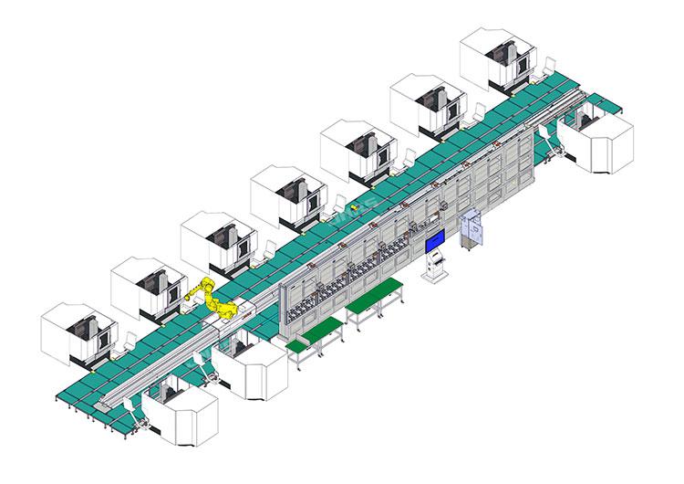 FRP Flexible Robotic Pallets