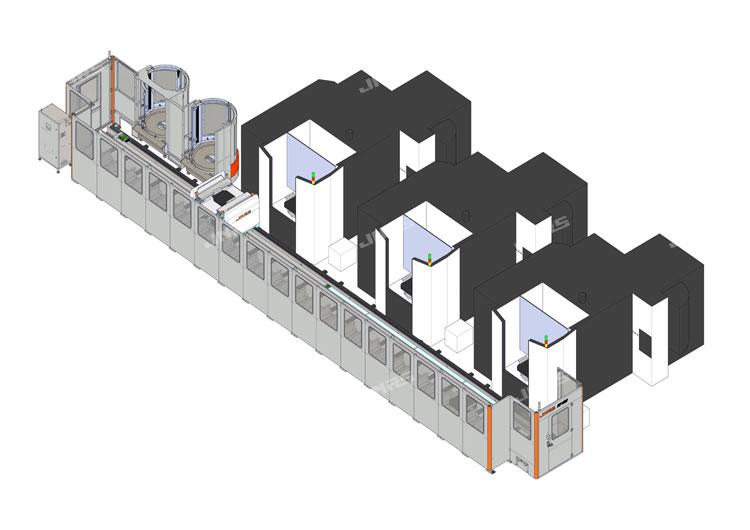 FLP-L Flexible Linear Pallets System (Single-Sided)